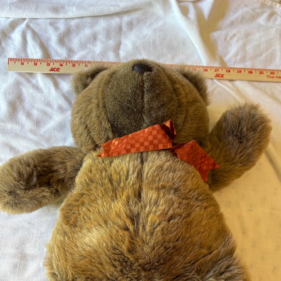 Floppy Friends Mervyn’s Vintage Large Brown Teddy Bear 24” Stuffed Animal Toy - Picture 6 of 9